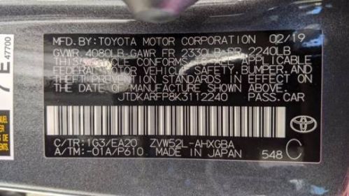 2019 Toyota Prius Prime JTDKARFP8K3112240