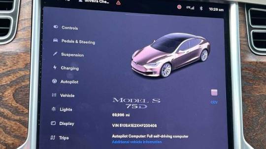 2017 Tesla Model S 5YJSA1E2XHF230406