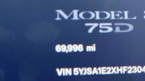 2017 Tesla Model S 5YJSA1E2XHF230406