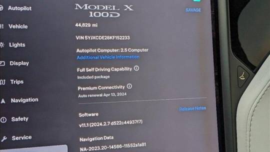 2019 Tesla Model X 5YJXCDE28KF152233
