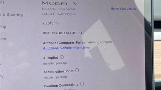 2020 Tesla Model Y 5YJYGDEE5LF011964