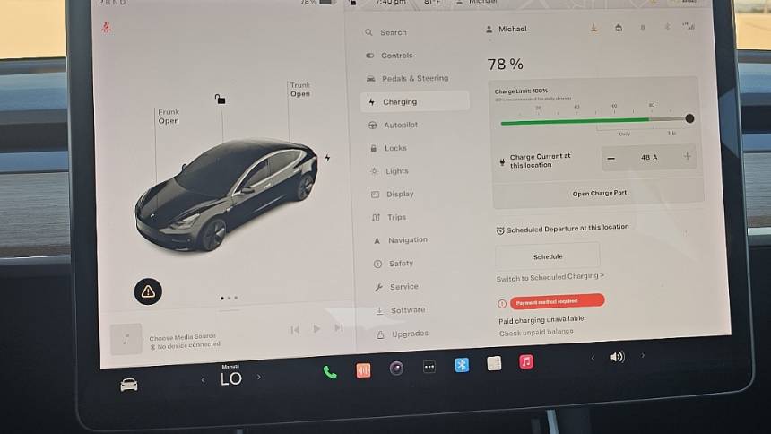 2019 Tesla Model 3 5YJ3E1EB5KF208524