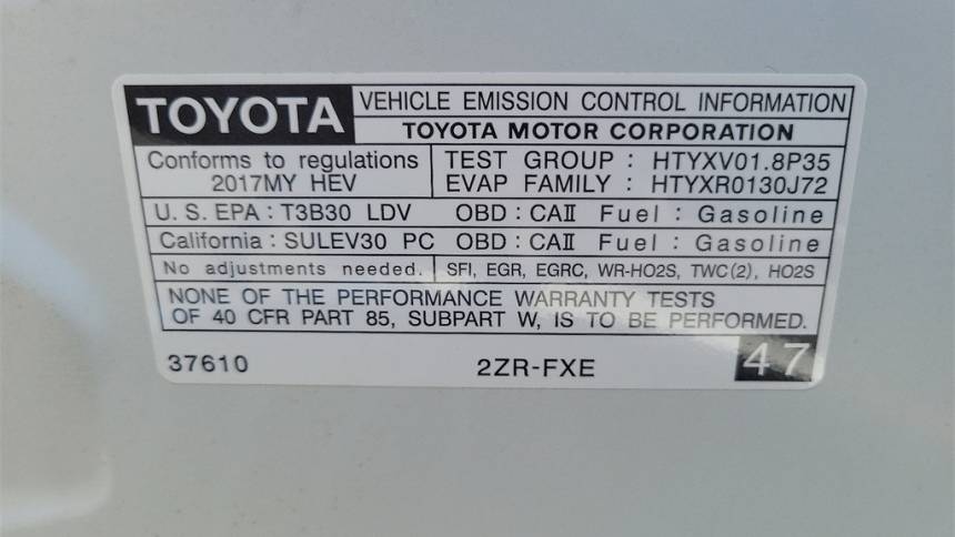 2017 Toyota Prius Prime JTDKARFP6H3006555