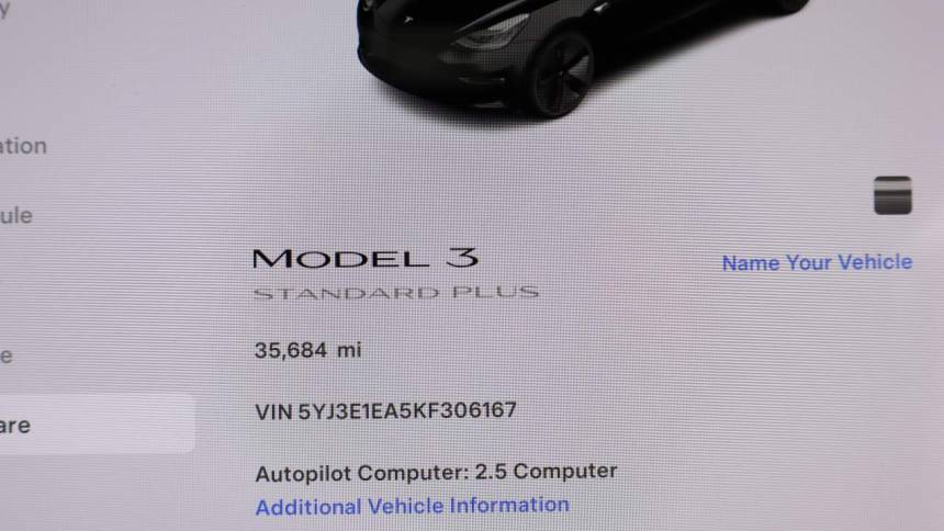 2019 Tesla Model 3 5YJ3E1EA5KF306167