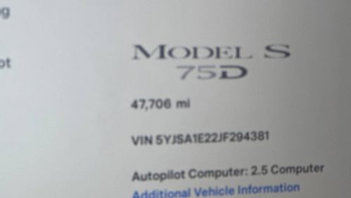 2018 Tesla Model S 5YJSA1E22JF294381