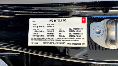 2018 Tesla Model 3 5YJ3E1EA7JF058597