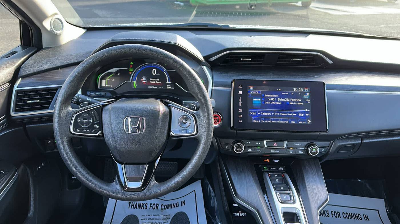 2018 Honda Clarity JHMZC5F12JC009857