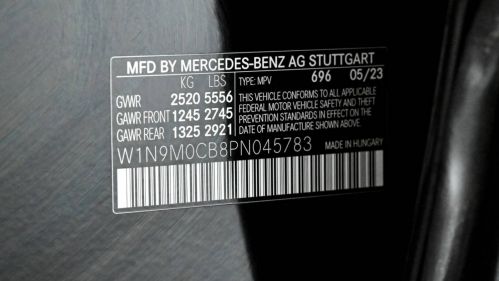 2023 Mercedes EQB W1N9M0CB8PN045783