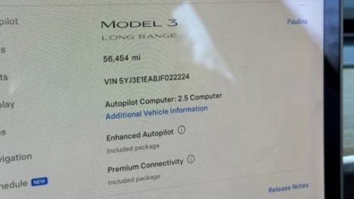 2018 Tesla Model 3 5YJ3E1EA8JF022224