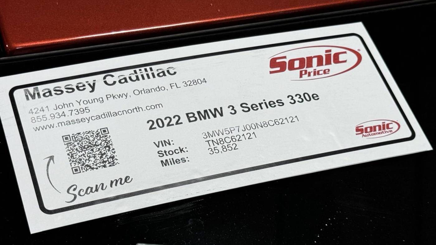 2022 BMW 3 Series 3MW5P7J00N8C62121