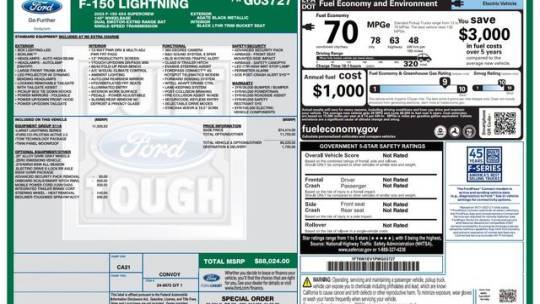 2023 Ford F-150 Lightning 1FT6W1EV1PWG03727