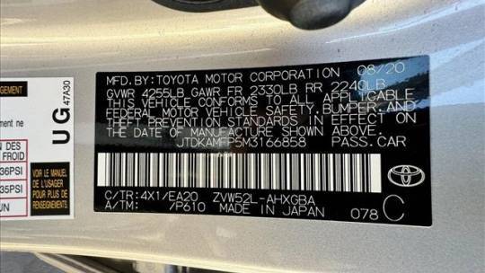 2021 Toyota Prius Prime JTDKAMFP5M3166858