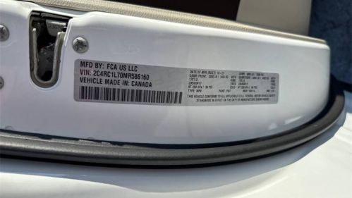 2021 Chrysler Pacifica 2C4RC1L70MR586160