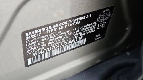 2018 Mini S E Countryman ALL 4 WMZYU7C47J3B86136