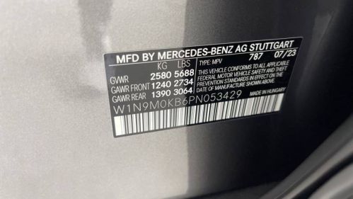 2023 Mercedes EQB W1N9M0KB6PN053429