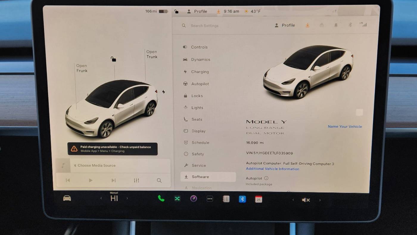 2020 Tesla Model Y 5YJYGDEE7LF035909