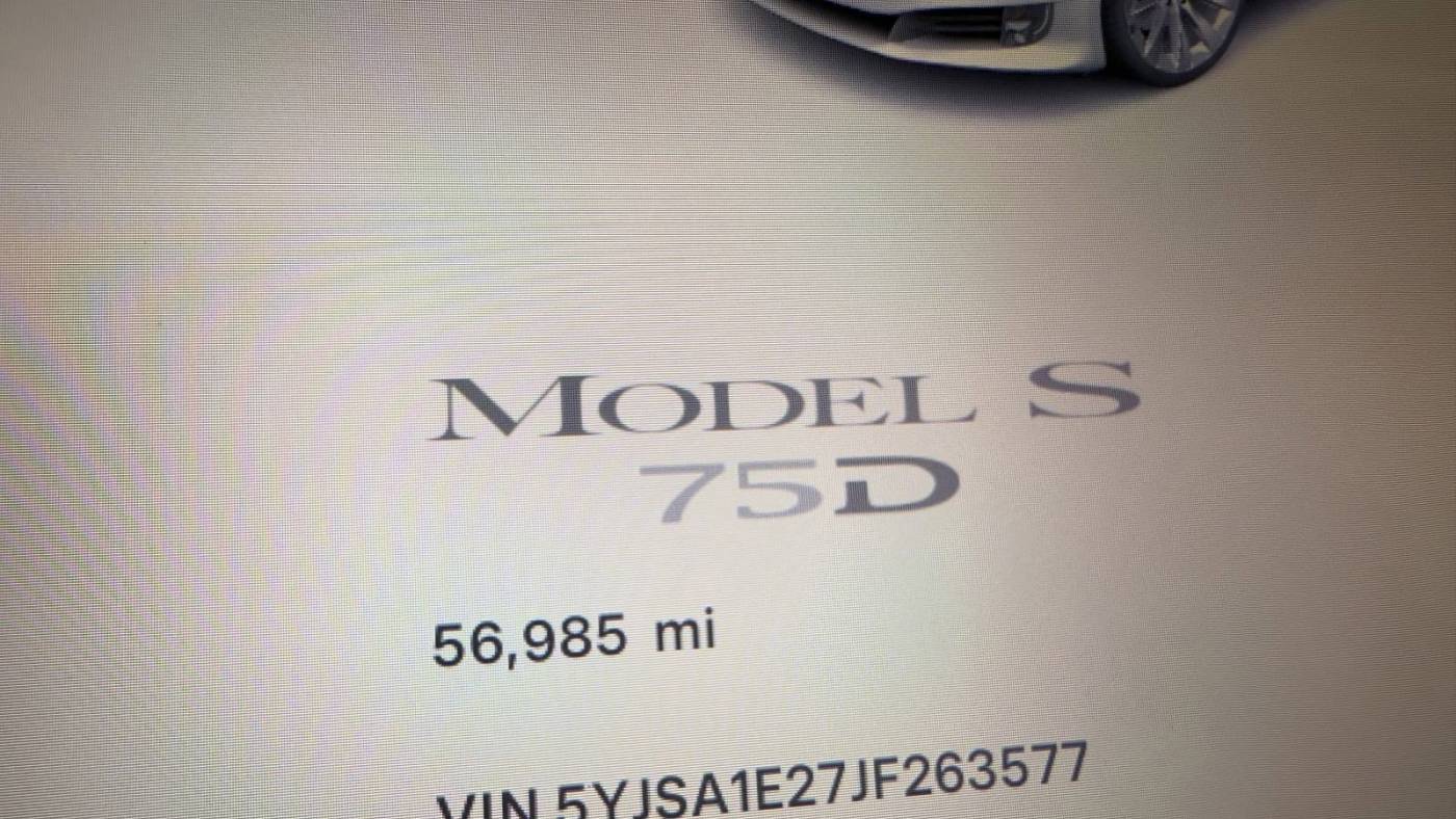 2018 Tesla Model S 5YJSA1E27JF263577