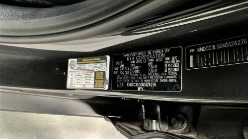 2022 Kia NIRO EV KNDCC3LG0N5124276