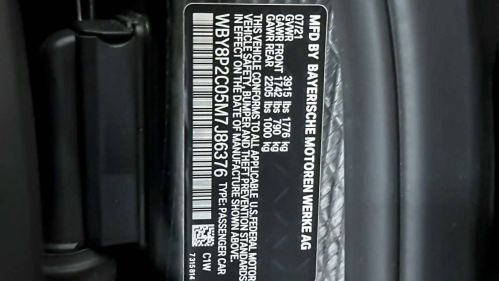 2021 BMW i3 WBY8P2C05M7J86376