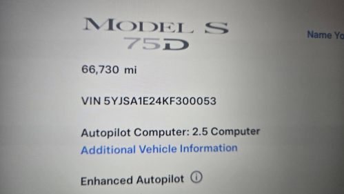 2019 Tesla Model S 5YJSA1E24KF300053