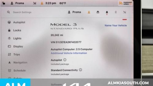 2019 Tesla Model 3 5YJ3E1EA2KF402077