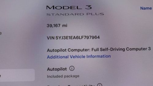 2020 Tesla Model 3 5YJ3E1EA6LF797964