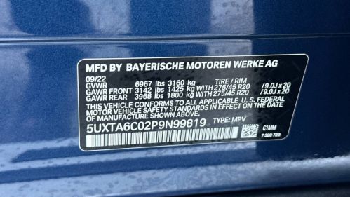 2023 BMW X5 5UXTA6C02P9N99819