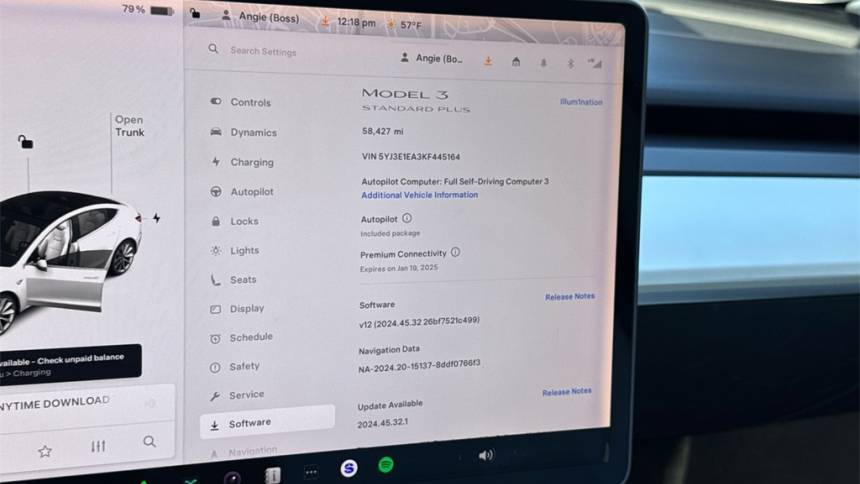 2019 Tesla Model 3 5YJ3E1EA3KF445164