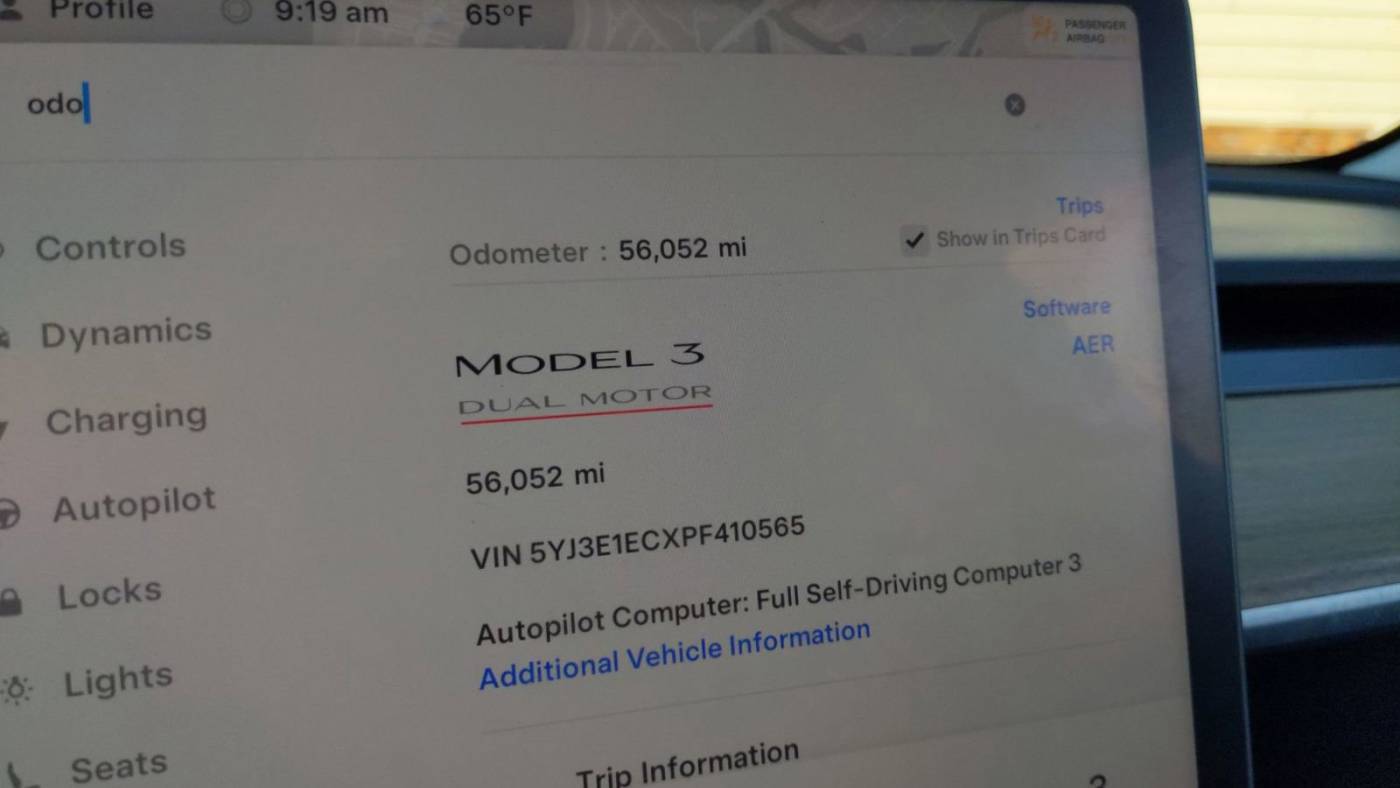 2023 Tesla Model 3 5YJ3E1ECXPF410565