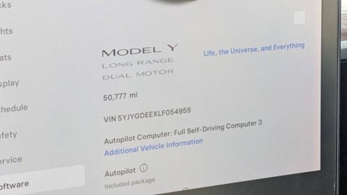 2020 Tesla Model Y 5YJYGDEEXLF054955