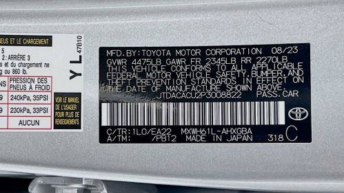 2023 Toyota Prius Prime JTDACACU2P3008822