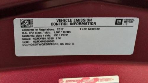 2017 Chevrolet VOLT 1G1RC6S52HU193940