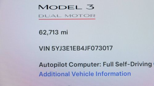 2018 Tesla Model 3 5YJ3E1EB4JF073017