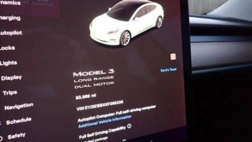 2019 Tesla Model 3 5YJ3E1EBXKF365336