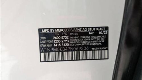 2023 Mercedes EQB W1N9M0KB4PN069306