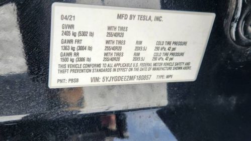 2021 Tesla Model Y 5YJYGDEE2MF180857