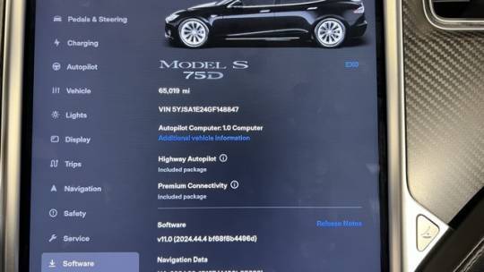 2016 Tesla Model S 5YJSA1E24GF148847