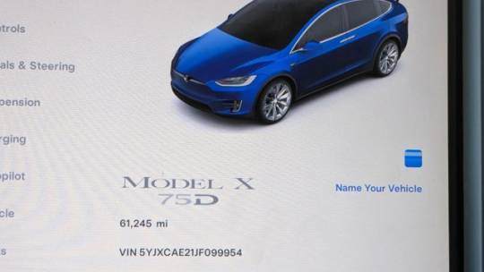 2018 Tesla Model X 5YJXCAE21JF099954