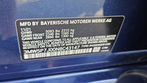 2022 BMW 3 Series 3MW5P7J00N8C43147