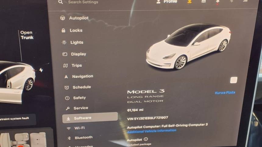 2020 Tesla Model 3 5YJ3E1EB9LF721907