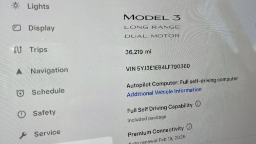 2020 Tesla Model 3 5YJ3E1EB4LF790360