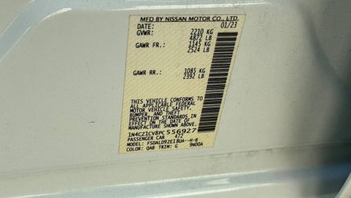 2023 Nissan LEAF 1N4CZ1CV8PC556927