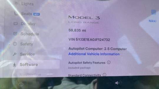 2018 Tesla Model 3 5YJ3E1EA0JF124732