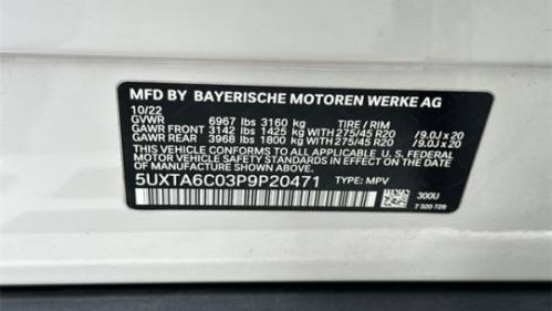 2023 BMW X5 5UXTA6C03P9P20471