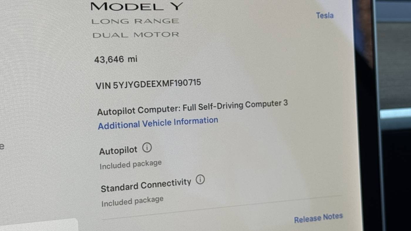 2021 Tesla Model Y 5YJYGDEEXMF190715