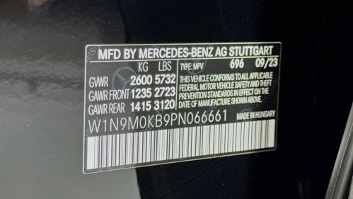 2023 Mercedes EQB W1N9M0KB9PN066661