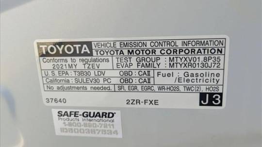 2021 Toyota Prius Prime JTDKAMFP8M3164845