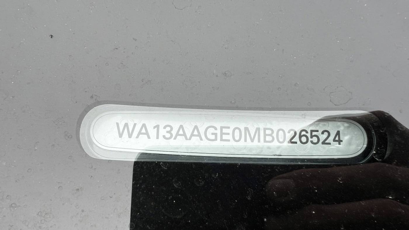 2021 Audi e-tron WA13AAGE0MB026524