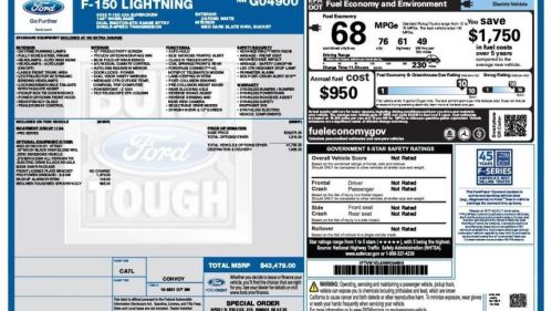 2022 Ford F-150 Lightning 1FTVW1EL6NWG04900