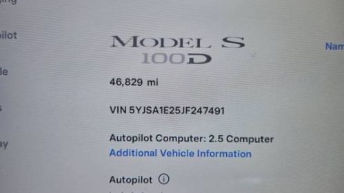 2018 Tesla Model S 5YJSA1E25JF247491